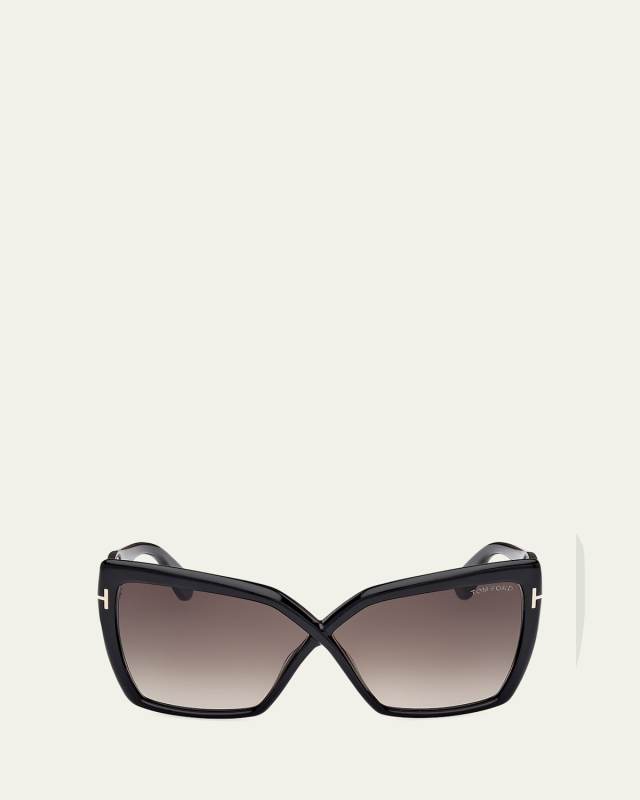 Fiore Acetate Butterfly Sunglasses